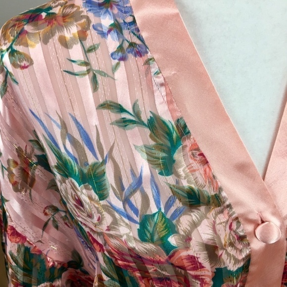 Vintage 90’s Victoria’s Secret Floral Blouse - Picture 3 of 10